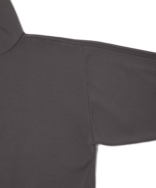 NERGY（ナージー）の「スポンジニットフード付きプルオーバー（パーカー・レディース・スミクロ/ラベンダー/ライトグレー/ベージュ・FREE）」の13枚目の写真