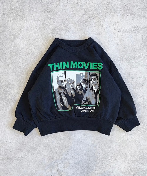 Life Support Products（ライフサポートプロダクツ）の「裏毛プリントスウェット（80～150cm）（スウェット・キッズ・ブラック/杢グレー/オフホワイト/ラベンダー/ネイビー/ブラウン/チャコール/マスタード/グリーン/ライトブルー・100/110/120/130/140/150/80/90/95）」の19枚目の写真