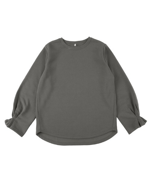 coca（coca）（コカ）の「キレイめ裏起毛袖タックトップス（スウェット・レディース・チャコール/グレイッシュベージュ/アイボリー/その他1・M/L）」の19枚目の写真