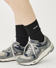 MILKFED. | LOGO EMBROIDERY RIB SOCKS(ソックス/靴下)
