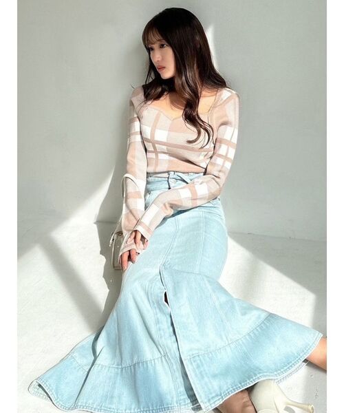 RESEXXY(リゼクシー)の「ラグランニットトップス(ニット/セーター・レディース・ホワイト/ベージュ/その他/その他1・FREE)」の11枚目の写真