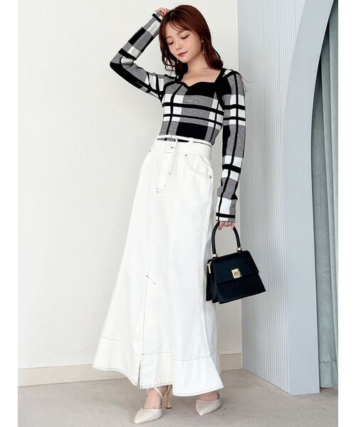 RESEXXY(リゼクシー)の「ラグランニットトップス(ニット/セーター・レディース・ホワイト/ベージュ/その他/その他1・FREE)」の7枚目の写真