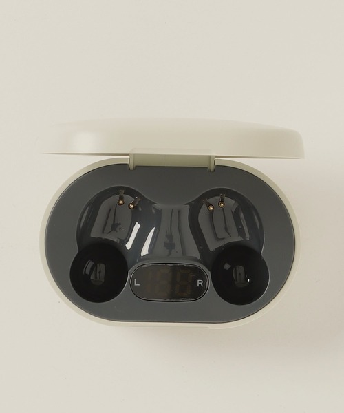 CALIFORNIA OUTFITTERS（カリフォルニア アウトフィッターズ）の「STD 3-11C1 液晶付き ブルートゥース ワイヤレス イヤホン /Bluetooth Ver.5.3/電池残量表示（ヘッドフォン/イヤホン・メンズ・グレー/ホワイト/アイボリー/ブラック・ONESIZE）」の6枚目の写真