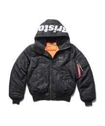 ジャケット・アウター F.C. Real Bristol ALPHA DRAGON TEAM MA-1 F.C.Real Bristol（エフシーレアルブリストル）の「ALPHA DRAGON