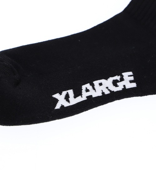 XLARGE（エクストララージ）の「【販売終了】OG EMBROIDERY SOCKS（ソックス/靴下・メンズ・ホワイト/ブラック/グリーン・ONE SIZE）」の7枚目の写真