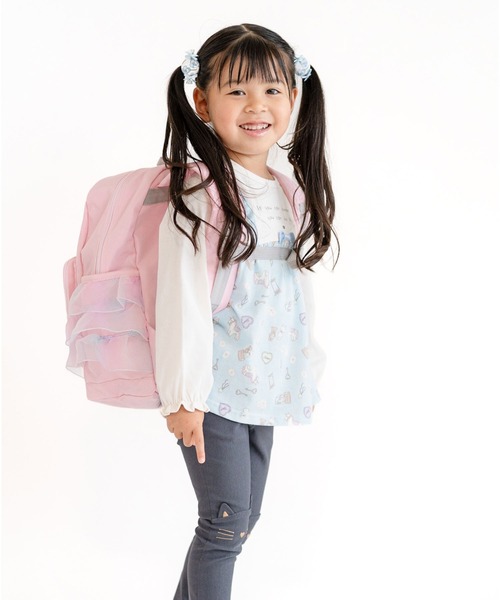 SKAPE(エスケープ)の「レインボーフリルリュック(バックパック/リュック・キッズ・ブルー/パープル/ピンク/ピンク系その他5・S size/M size)」の10枚目の写真