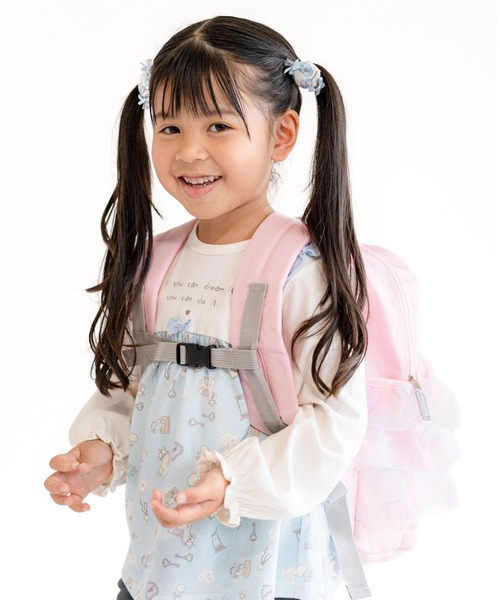 SKAPE(エスケープ)の「レインボーフリルリュック(バックパック/リュック・キッズ・ブルー/パープル/ピンク/ピンク系その他5・S size/M size)」の11枚目の写真