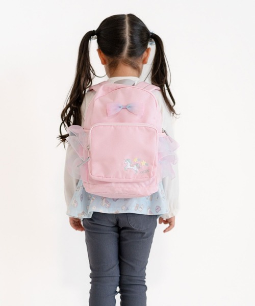 SKAPE(エスケープ)の「レインボーフリルリュック(バックパック/リュック・キッズ・ブルー/パープル/ピンク/ピンク系その他5・S size/M size)」の8枚目の写真