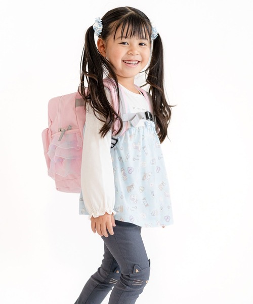 SKAPE(エスケープ)の「レインボーフリルリュック(バックパック/リュック・キッズ・ブルー/パープル/ピンク/ピンク系その他5・S size/M size)」の9枚目の写真