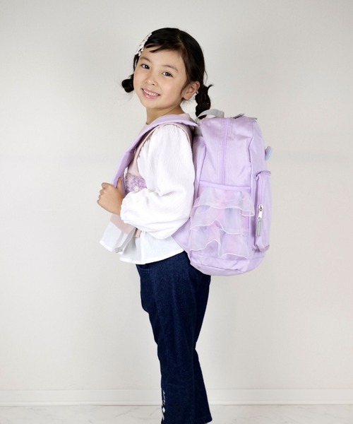 SKAPE(エスケープ)の「レインボーフリルリュック(バックパック/リュック・キッズ・ブルー/パープル/ピンク/ピンク系その他5・S size/M size)」の14枚目の写真