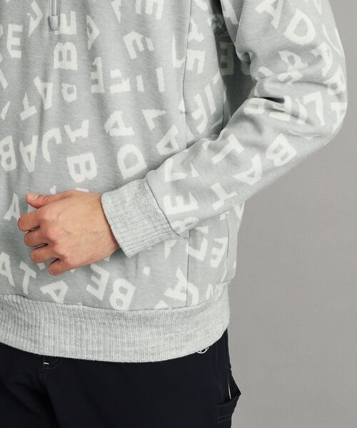 adabat（アダバット）の「◇【吸湿発熱】ランダムロゴデザイン ハーフ