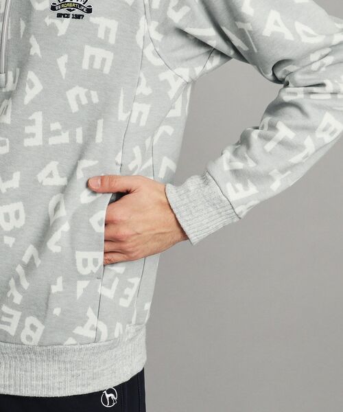 adabat（アダバット）の「◇【吸湿発熱】ランダムロゴデザイン ハーフ