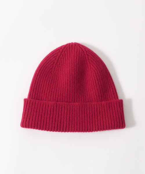 EDIFICE（エディフィス）の「【Le Bonnet / ル ボネ】Beanie（ニットキャップ/ビーニー・メンズ・クリアブルー/ダークグリーン/ブラウン/モスグリーン/チャコールグレー/コバルトブルー/グリーン/アーミー/バイオレット/ピンク系その他/エンジ/ダークパープル/ブルー/ワインレッド/スカイブルー・FREE）」の14枚目の写真
