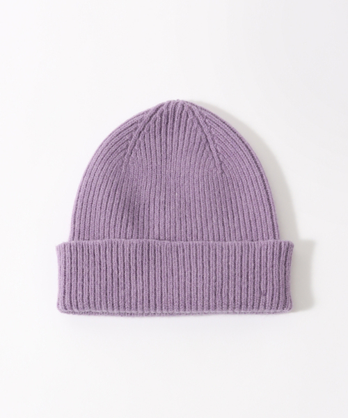 EDIFICE（エディフィス）の「【Le Bonnet / ル ボネ】Beanie（ニットキャップ/ビーニー・メンズ・クリアブルー/ダークグリーン/ブラウン/モスグリーン/チャコールグレー/コバルトブルー/グリーン/アーミー/バイオレット/ピンク系その他/エンジ/ダークパープル/ブルー/ワインレッド/スカイブルー・FREE）」の12枚目の写真
