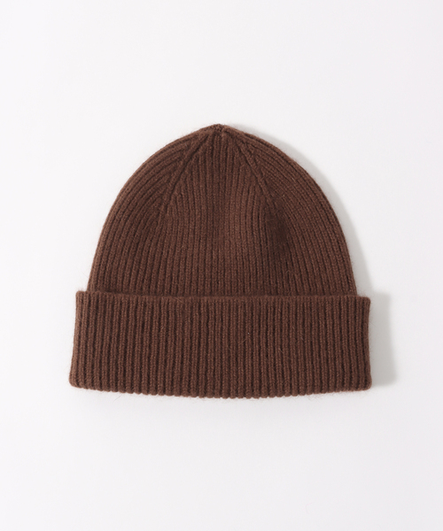 EDIFICE（エディフィス）の「【Le Bonnet / ル ボネ】Beanie（ニットキャップ/ビーニー・メンズ・クリアブルー/ダークグリーン/ブラウン/モスグリーン/チャコールグレー/コバルトブルー/グリーン/アーミー/バイオレット/ピンク系その他/エンジ/ダークパープル/ブルー/ワインレッド/スカイブルー・FREE）」の2枚目の写真
