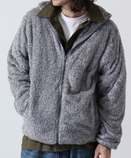 FUNALIVE（ファンアライブ）の「杢ボアジャケット（その他アウター