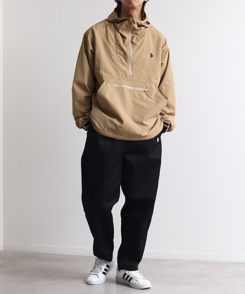 U.S. POLO ASSN.(ユーエスポロアッスン)の「【U.S. POLO ASSN./ユーエスポロアッスン】ワンポイントナイロンアノラックパーカー(マウンテンパーカー・メンズ・カーキ/ブラック/ベージュ・M/L/LL)」の11枚目の写真