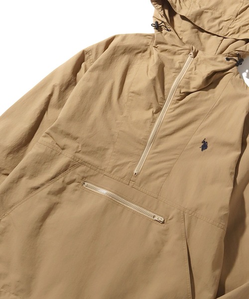 U.S. POLO ASSN.(ユーエスポロアッスン)の「【U.S. POLO ASSN./ユーエスポロアッスン】ワンポイントナイロンアノラックパーカー(マウンテンパーカー・メンズ・カーキ/ブラック/ベージュ・M/L/LL)」の22枚目の写真