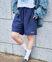 FFEIN（フェイン）の「【FFEIN(フェイン)】ワンポイント刺繍ナイロンショートパンツ/ ショーツ 短パン 刺繍 シンプル（その他パンツ・メンズ）」