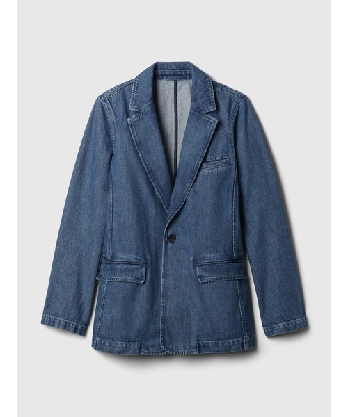GAP(ギャップ)の「デニム ブレザージャケット(デニムジャケット・レディース・インディゴブルー・M/S/XXS/XS/L)」の6枚目の写真