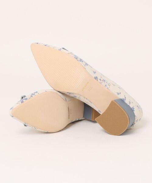 JELLY BEANS（ジェリービーンズ）の「カラートリミングラインリボンパンプス<ふわさら>(204-32960)JELLY BEANS(ジェリービーンズ)（パンプス・レディース・ブラック/マルチ/ベージュ系・21.5/22/22.5/23/23.5/24/24.5/25/25.5）」の19枚目の写真