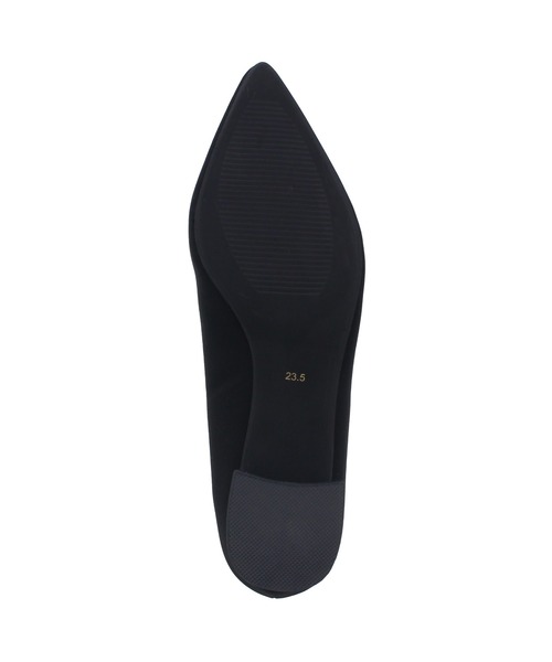 JELLY BEANS（ジェリービーンズ）の「カラートリミングラインリボンパンプス<ふわさら>(204-32960)JELLY BEANS(ジェリービーンズ)（パンプス・レディース・ブラック/マルチ/ベージュ系・21.5/22/22.5/23/23.5/24/24.5/25/25.5）」の10枚目の写真