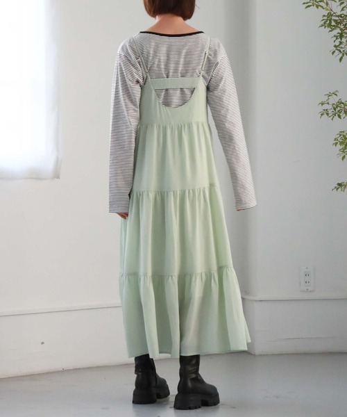 archives（アルシーヴ）の「ボーダーロンT（Tシャツ/カットソー・レディース・ピンク/ブラック/ブルー/グレー/レッド・MEDIUM）」の8枚目の写真