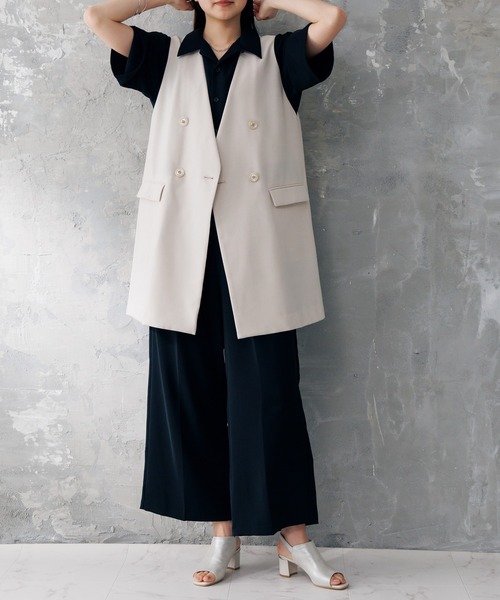 卑弥呼(ヒミコ)の「【Made in Japan】チャンキーヒールカバードサンダル/643203(サンダル・レディース・ブラック/シルバー/ピンク/ベージュ・25.0cm/24.5cm/23.5cm/23.0cm/22.5cm/22.0cm/24.0cm/26.0cm/25.5cm/21.5cm)」の6枚目の写真