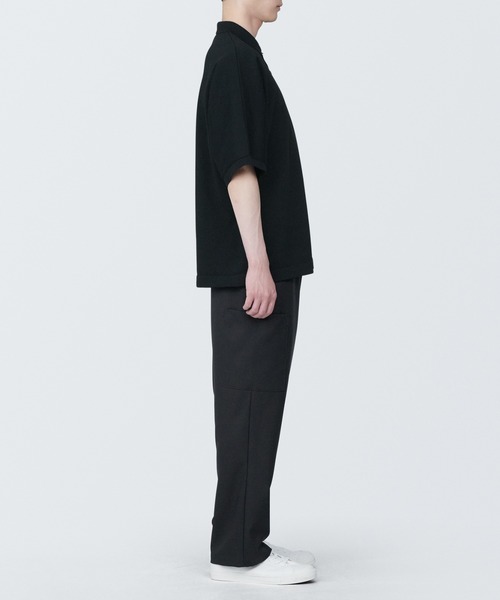 無印良品（ムジルシリョウヒン）の「乾きやすいニットポロシャツ（ニット/セーター・メンズ・ブラック/オフホワイト/ライトブルー・XL/L/M/S/XS）」の22枚目の写真