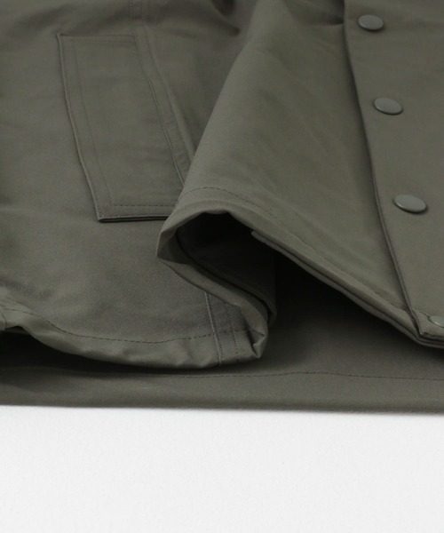 URBAN RESEARCH Sonny Label（アーバンリサーチサニーレーベル）の「撥水加工ユーティリティカーディガン（カーディガン/ボレロ・メンズ・カーキ/ブラック・MEDIUM/LARGE）」の4枚目の写真