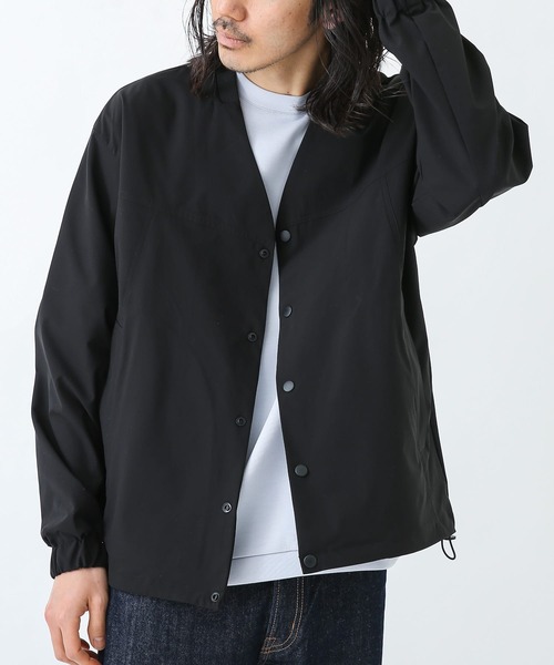 URBAN RESEARCH Sonny Label（アーバンリサーチサニーレーベル）の「撥水加工ユーティリティカーディガン（カーディガン/ボレロ・メンズ・カーキ/ブラック・MEDIUM/LARGE）」の7枚目の写真