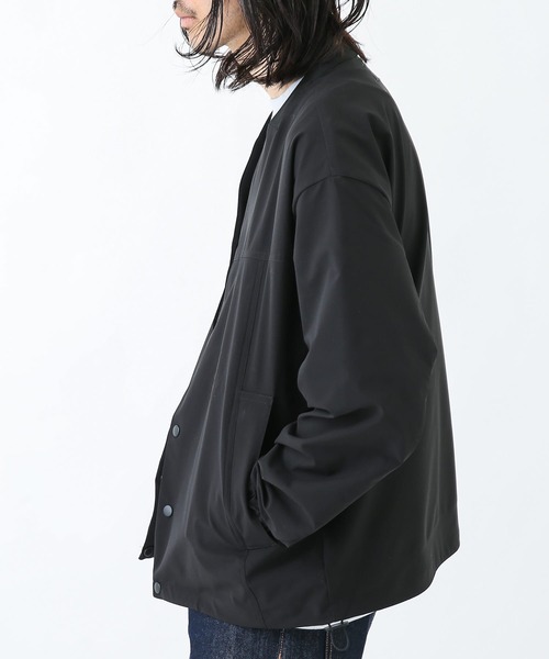 URBAN RESEARCH Sonny Label（アーバンリサーチサニーレーベル）の「撥水加工ユーティリティカーディガン（カーディガン/ボレロ・メンズ・カーキ/ブラック・MEDIUM/LARGE）」の9枚目の写真