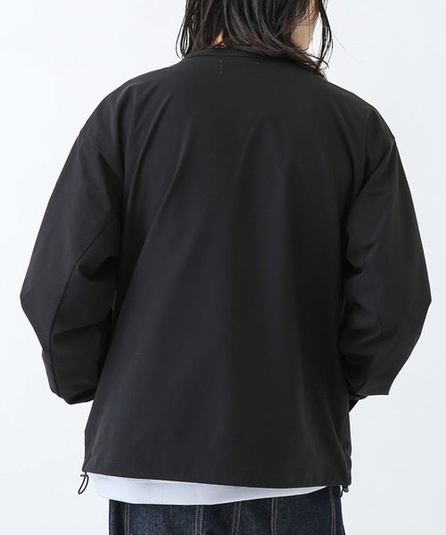 URBAN RESEARCH Sonny Label（アーバンリサーチサニーレーベル）の「撥水加工ユーティリティカーディガン（カーディガン/ボレロ・メンズ・カーキ/ブラック・MEDIUM/LARGE）」の10枚目の写真