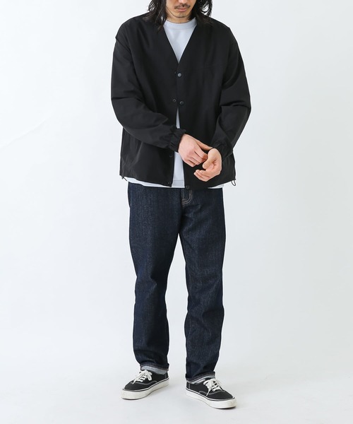 URBAN RESEARCH Sonny Label（アーバンリサーチサニーレーベル）の「撥水加工ユーティリティカーディガン（カーディガン/ボレロ・メンズ・カーキ/ブラック・MEDIUM/LARGE）」の11枚目の写真