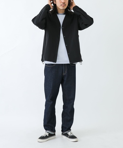 URBAN RESEARCH Sonny Label（アーバンリサーチサニーレーベル）の「撥水加工ユーティリティカーディガン（カーディガン/ボレロ・メンズ・カーキ/ブラック・MEDIUM/LARGE）」の12枚目の写真