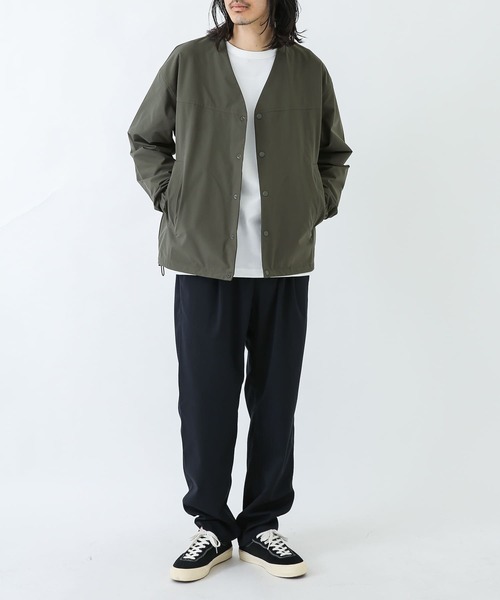 URBAN RESEARCH Sonny Label（アーバンリサーチサニーレーベル）の「撥水加工ユーティリティカーディガン（カーディガン/ボレロ・メンズ・カーキ/ブラック・MEDIUM/LARGE）」の21枚目の写真