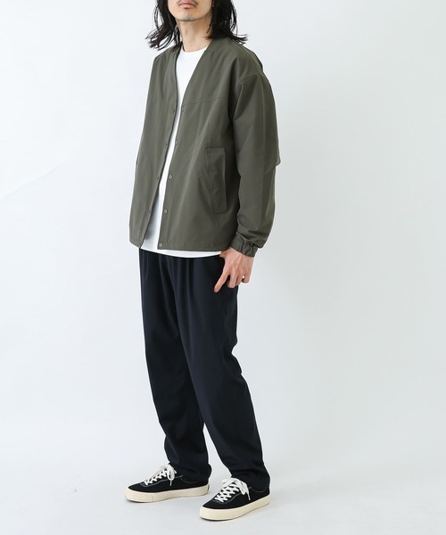 URBAN RESEARCH Sonny Label（アーバンリサーチサニーレーベル）の「撥水加工ユーティリティカーディガン（カーディガン/ボレロ・メンズ・カーキ/ブラック・MEDIUM/LARGE）」の22枚目の写真