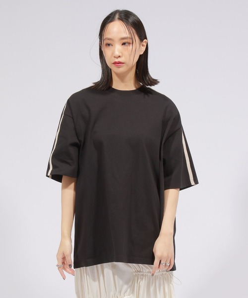 ラインスリーブルーズTシャツ（Tシャツ/カットソー）｜PAGEBOY