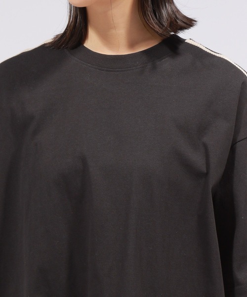 PAGEBOY（ページボーイ）の「ラインスリーブルーズＴシャツ（Tシャツ/カットソー・レディース・ベージュ/オフホワイト/ターコイズブルー/ブラック・FREE）」の8枚目の写真