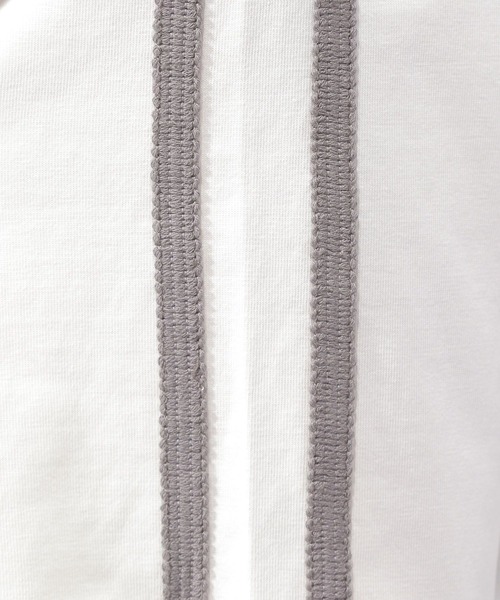 PAGEBOY（ページボーイ）の「ラインスリーブルーズＴシャツ（Tシャツ/カットソー・レディース・ベージュ/オフホワイト/ターコイズブルー/ブラック・FREE）」の12枚目の写真