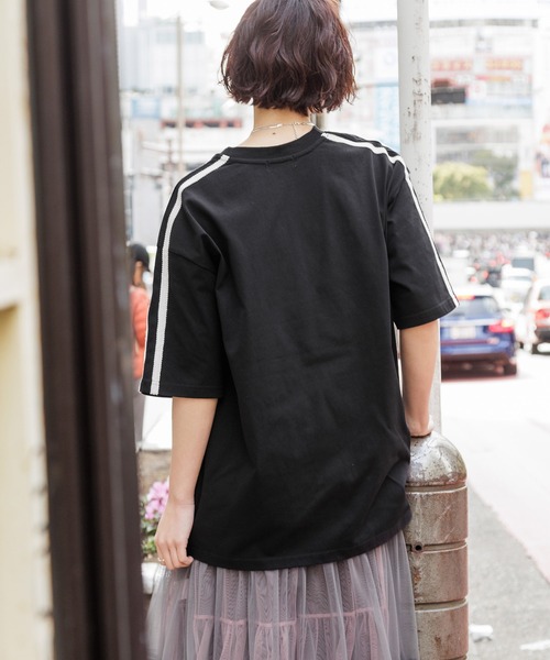 ルイページ ラインスリーブルーズTシャツ（Tシャツ/カットソー）｜PAGEBOY