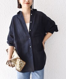 SHIPS | 〈手洗い可能〉IMPERIAL LINEN オーバー シャツ(シャツ/ブラウス)