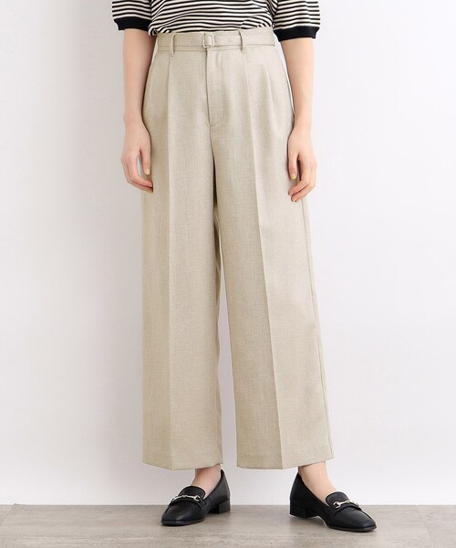 専用　forme リネンライクパンツ セット　ネイビー　ベージュ forme リネンライクパンツ セット ネイビー ベージュ Mother(マザー