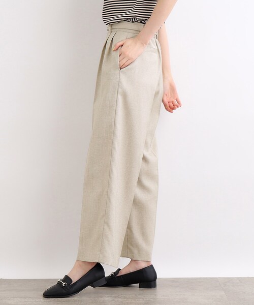 grove（グローブ）の「◇洗練されたリネンライクワイドパンツ（その他