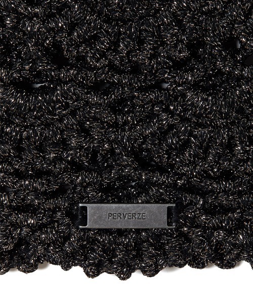 PERVERZE（パーバーズ）の「Scalloped Crochet Headdress（ニット