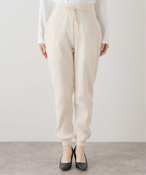 IENA LA BOUCLE(イエナラブークル)の「《追加》【BASERANGE/ベースレンジ】pre スウェットパンツ(ホワイト)(スウェットパンツ・レディース・ホワイト・FREE)」の8枚目の写真