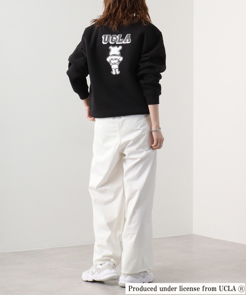 UCLA(ユーシーエルエー)の「UCLA クルーネックスウェット(スウェット・メンズ・グレー/アッシュグレー/ブラック/ベージュ/ネイビー・M/L/XL)」の22枚目の写真