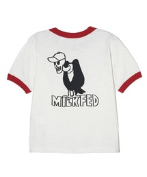 MILKFED. | VULTURE SKULL SLAB COMPACT S/S RINGER TEE(Tシャツ/カットソー)