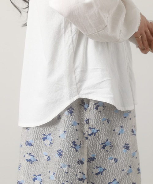 somari imagination（ソマリ イマジネーション）の「『梯子レースブラウス』（シャツ/ブラウス・レディース・イエロー/オフホワイト・1/2）」の14枚目の写真