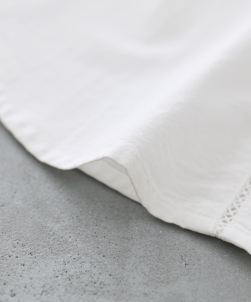 somari imagination（ソマリ イマジネーション）の「『梯子レースブラウス』（シャツ/ブラウス・レディース・イエロー/オフホワイト・1/2）」の3枚目の写真